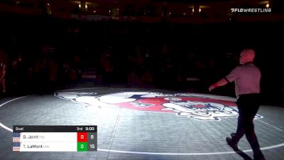 133 lbs Dual - Taylor LaMont vs Gary Joint