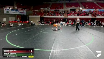 126 lbs Quarters & 1st Wb (16 Team) - Tyson Gibson, Southlake Carroll vs Aidan Sanchez, Rockwall