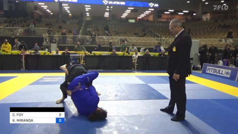CHRISTOPHER FOY vs KEVIN MIRANDA 2024 Pan Jiu Jitsu IBJJF Championship