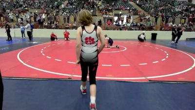 100 lbs Semifinal - Robert Couch, Jackson County Wrestling Club vs Braylen Calhoun, Junior Indian Wrestling