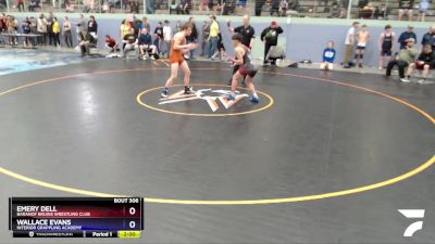 149 lbs X Bracket - Wallace Evans, Interior Grappling Academy vs Emery Dell, Baranof Bruins Wrestling Club