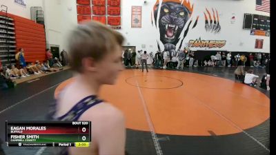 132 lbs Quarterfinal - Fisher Smith, Campbell County vs Eagan Morales, Buffalo