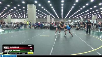 109 lbs Finals (2 Team) - Jenavi Alejandro, Tiffin vs Onnalaya Aguilera, Limestone