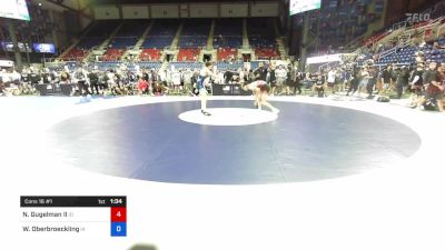 126 lbs Cons 16 #1 - Nathan Gugelman II, Idaho vs Wil Oberbroeckling, Iowa