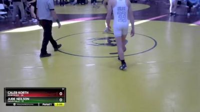 144 lbs Round 6 (8 Team) - Jude Neilson, Salem Hills vs Caleb Korth, Bear River