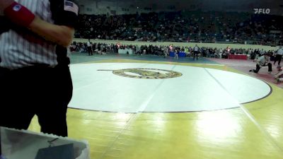 143 lbs Consi Of 16 #1 - Kane Douglas, Pryor Tigers Wrestling vs Hayden Taylor, Hulbert High School