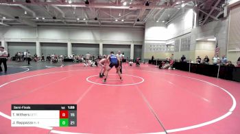 182 lbs Semifinal - Tyler Withers, Gettysburg vs Jesse Rappazzo, RL Roughnecks