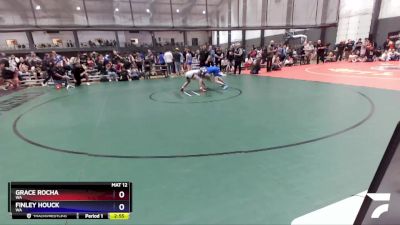 120 lbs Cons. Round 3 - Grace Rocha, WA vs Finley Houck, WA