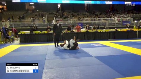 LONNIE BASCOME vs SEAN THOMAS FORMOSA 2024 Pan Jiu Jitsu IBJJF Championship