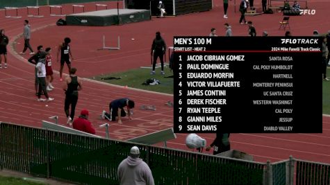 Men's 100m, Prelims 2