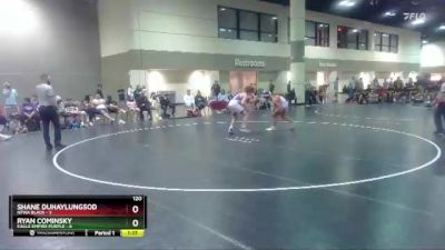 120 lbs Placement Matches (16 Team) - Ryan Cominsky, Eagle Empire Purple vs Shane Duhaylungsod, NFWA Black