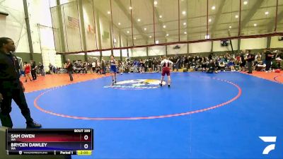 106 lbs Cons. Round 3 - Sam Owen, WA vs Brycen Dawley, WA