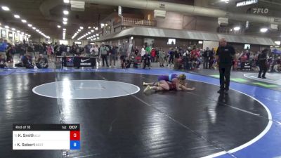 125 lbs Rnd Of 16 - Kinnley Smith, Illinois vs Kailin Sebert, Best Trained Wrestling