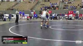 220 lbs 1st - Jared Canales, Cleveland vs Jaylen Thomas, Bradley Central
