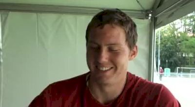 Dylan Ferris Stanford after qualifying for the 1500 Fnal 2010 NCAA Outdoor Champs