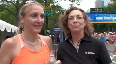 Paula Radcliffe after 2010 NYRR Mini