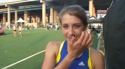 Joanna Stevens after 457 2010 Jim Ryun Dream Mile