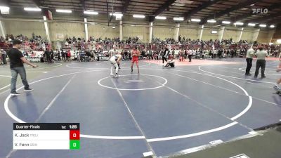 120 lbs Quarterfinal - Kyle Jack, Trojan YW vs Vonn Fenn, Grindhouse WC