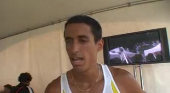 Francis Hernandez after 2010 Jim Ryun Dream Mile