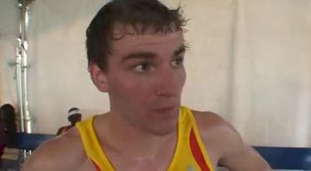 Cole Watson after 2010 Jim Ryun Dream Mile