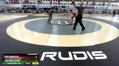 121-2 lbs Quarterfinal - Jiovanni Chavez, Valiant Wrestling Club vs Max Gonzalez, Askren Wrestling Academy