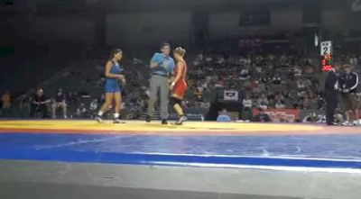 55 kg womens finals 2 of 3 Tatiana Padilla vs Helen Maroulis