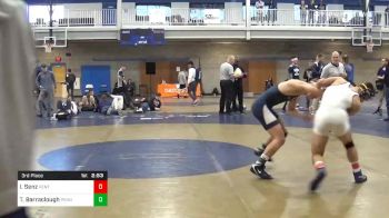 3rd Place - Ian Senz, Kent State vs Terrell Barraclough, Penn State Unattached