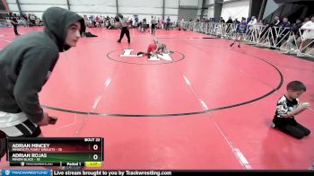 92 lbs Rd# 9- 2:15pm Saturday Final Pool - Adrian Rojas, Minion Black vs Adrian Mincey, Minnesota Funky Singlets