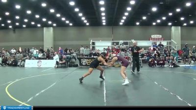 123 lbs Quarters & 1st Wb (16 Team) - Gabby Skidmore, Augsburg vs Elvie Villa, McKendree