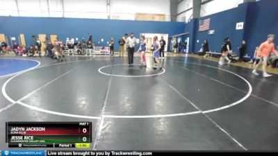 138 lbs Quarterfinal - Jadyn Jackson, Kuna Klub vs Jesse Rice, Clearwater Valley USA