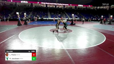 215 lbs Consi Of 32 #1 - Leandro Paola, Newton North vs Ryan Jacobsen, Minnechaug