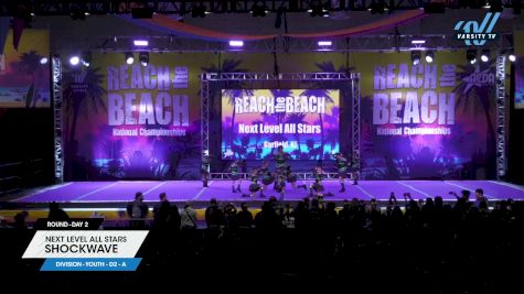 Next Level All Stars - ShockWave [2024 L1 Youth - D2 - A Day 2] 2024 ACDA Reach the Beach Cheer Grand Nationals