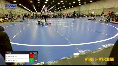 61 lbs Final - Oliver Umlauf, LWA 9U vs Ryatt Cavazos, Takedown Elite 9u