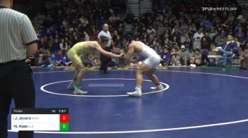 182 lbs Final - Javen Jovero, Rancho Bernardo vs Nathan Haas, St John Bosco