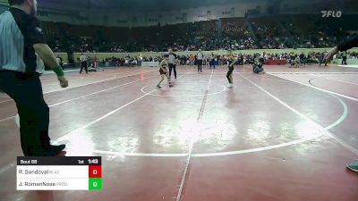 68 lbs Final - Rylan Sandoval, Blackwell vs Jaegar RomanNose, Prodigy