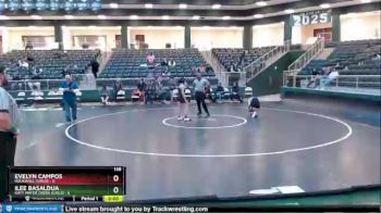 138 lbs Placement Matches (16 Team) - Ilee Basaldua, Katy Mayde Creek (Girls) vs Evelyn Campos, Rockwall (Girls)