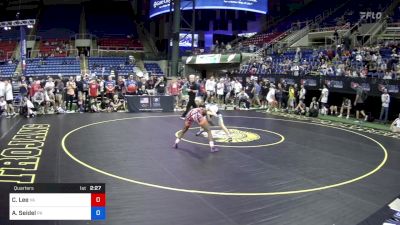 113 lbs Quarters - Cadell Lee, Virginia vs Aaron Seidel, Pennsylvania