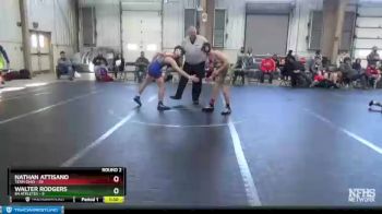 110 lbs Round 2 (4 Team) - Nathan Attisano, Team Ohio vs Walter Rodgers, 84 Athletes
