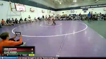 145 lbs Round 1 (3 Team) - John Kershaw, Kennewick vs Kyler Warren, West Valley Spokane