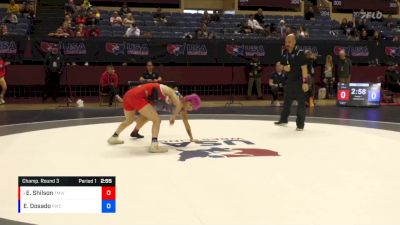 50 lbs Champ. Round 3 - Emily Shilson, Titan Mercury Wrestling Club (TMWC) vs Elizabeth Dosado, Patriot Wrestling Club