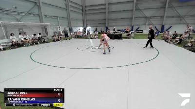 106 lbs Round 1 (8 Team) - Jordan Bell, Missouri Blue vs Zaiyahn Ornelas, Team Nebraska