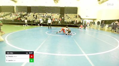 108-H lbs Consi Of 8 #2 - Greyson Pettit, Orchard South WC vs Tristan Levin, CJA