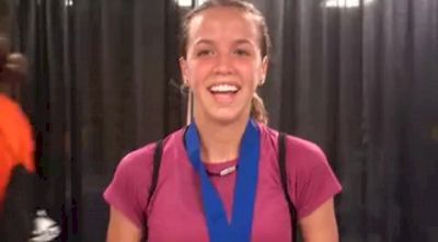 Shelby Greany Steeple champ 2010 USATF JR Championships