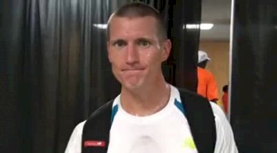 Josh McAdams after steeple prelims 2010 USATF Championships