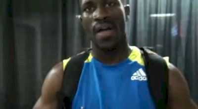 Karjuan Williams after winning his 800 Semi 2010 USATF Championships