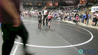 Consi Of 8 #2 - Tucker Gay, Barnsdall Youth Wrestling vs Xavier Rose, Pin-King All Stars