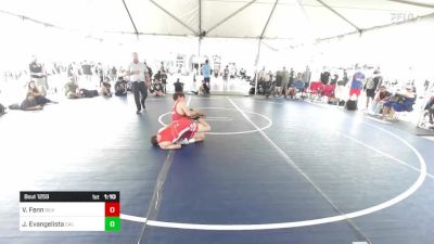 120 lbs Semifinal - Vonn Fenn, Silverback WC vs Jovanni Evangelista, Cal Grapplers