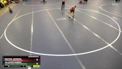 93 lbs Quarterfinal - Valentin Huerta, WAA (Woodbury) Youth Wrestling Club vs Paxton Johnson, Monticello Wrestling Club