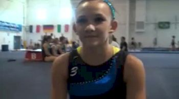 Austen Fankhouser of Airborne Gymnastics