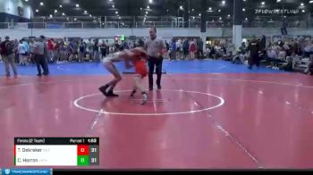 113 lbs Finals (2 Team) - Camden Herron, VB FIGHTHOUSE vs Tyler Dekraker, INTEGRITY WC